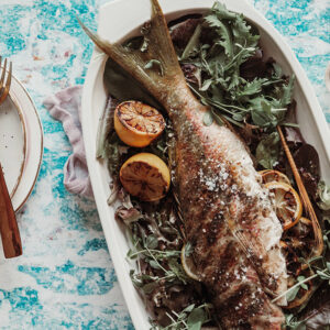 Grilled fish