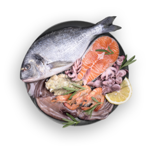 Paella with seafood